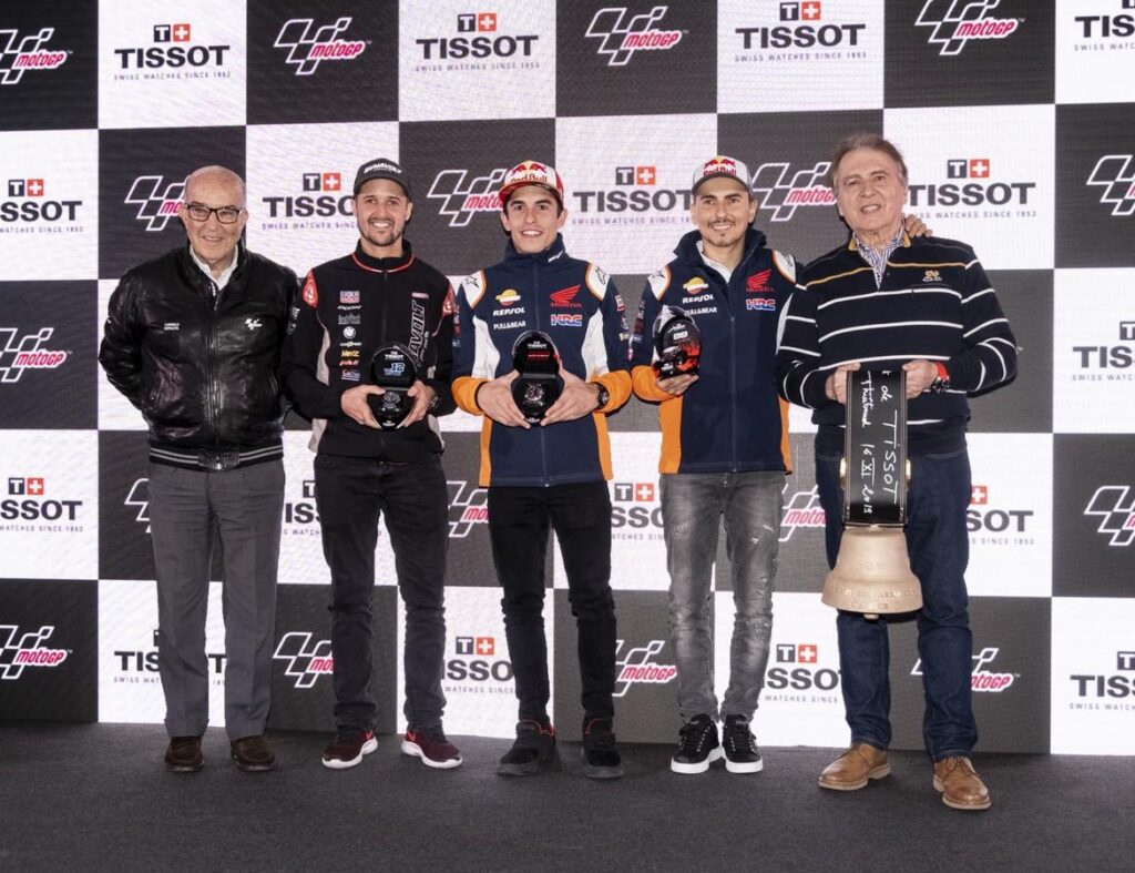 Orologi Tissot MotoGP 2020: i segnatempo di Marc Marquez e Jorge Lorenzo