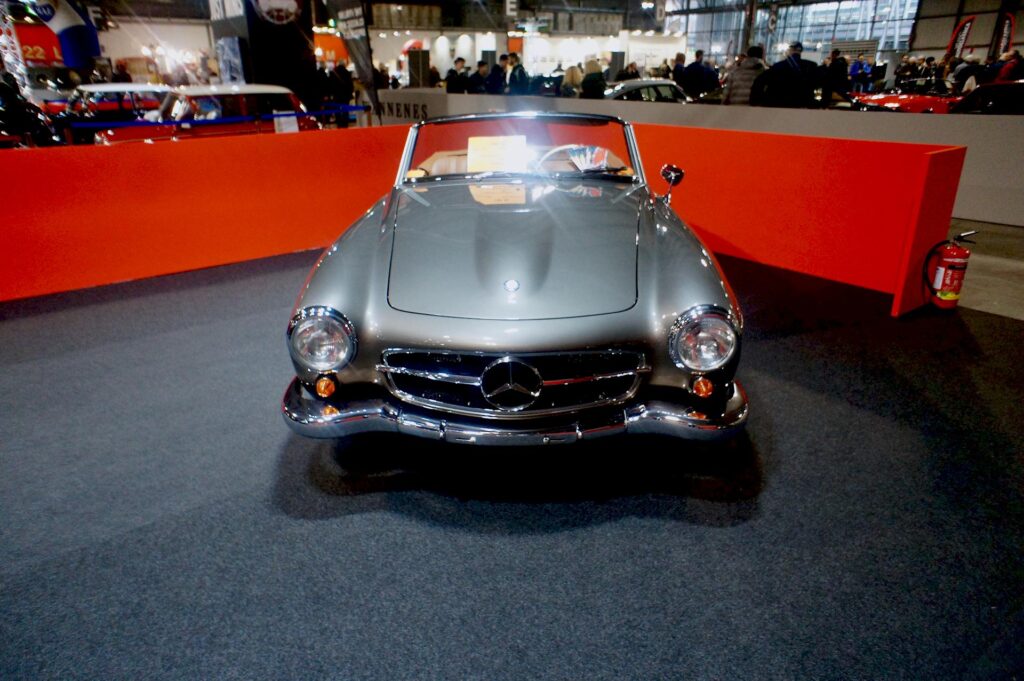 Mercedes 190SL a Milano AutoClassica 2019