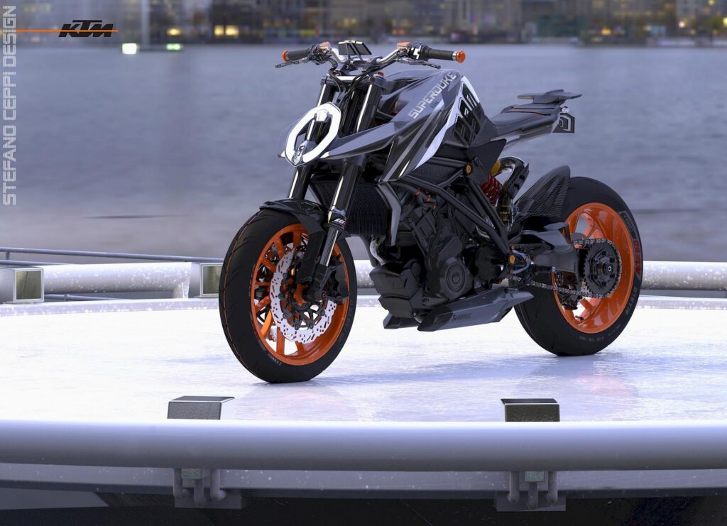 KTM 1290 Super Duke: Concept ideato dal designer italiano Stefano Ceppi