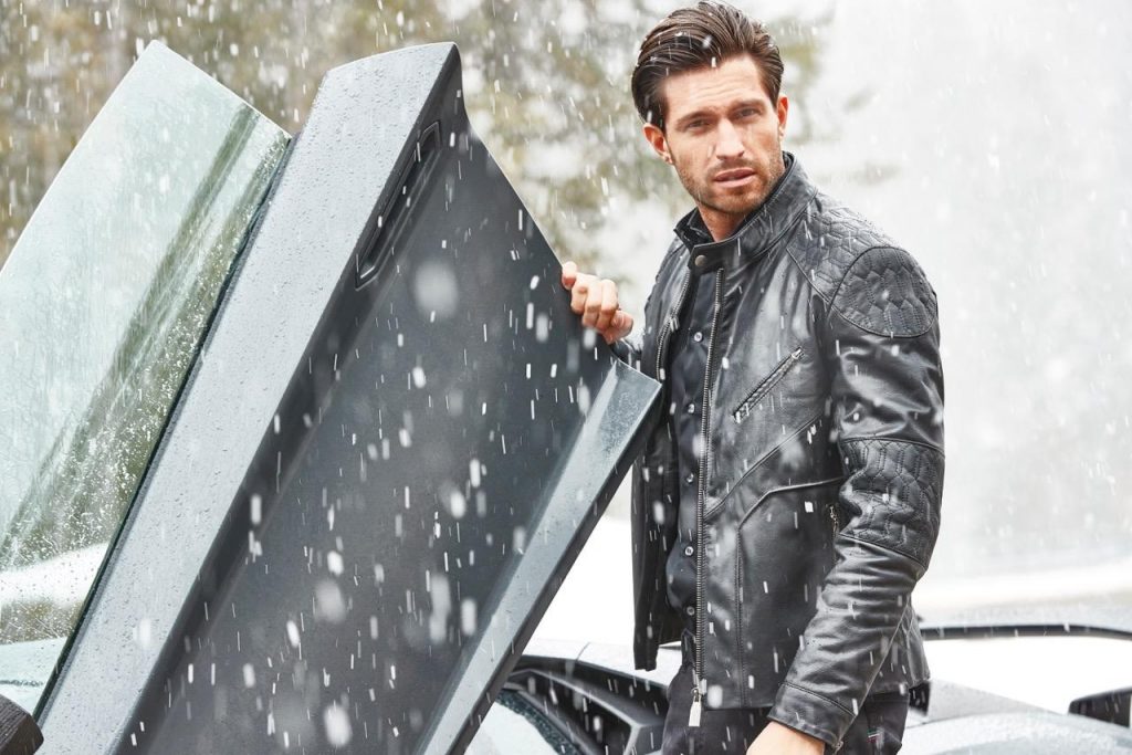 Giacca in pelle Lamborghini: la supercar jacket dal look casual chic