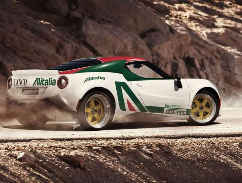 Lancia Stratos HF Rendering: la Regina è sempre lei