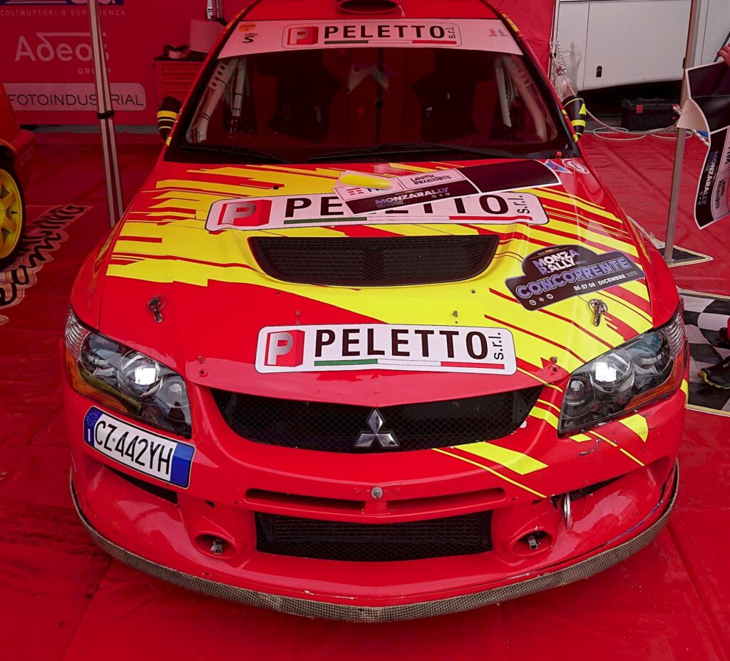 Mitsubishi Lancer EVO al Monza Rally Show