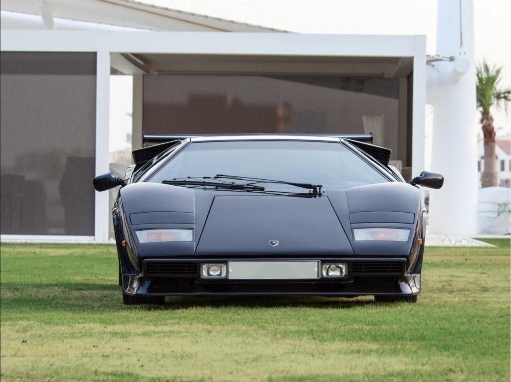 Lamborghini Countach LP400 S by Bertone potentissima all’asta ad Abu Dhabi