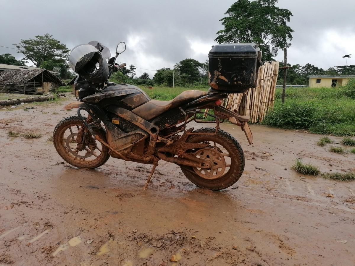 Viaggio moto elettrica Africa