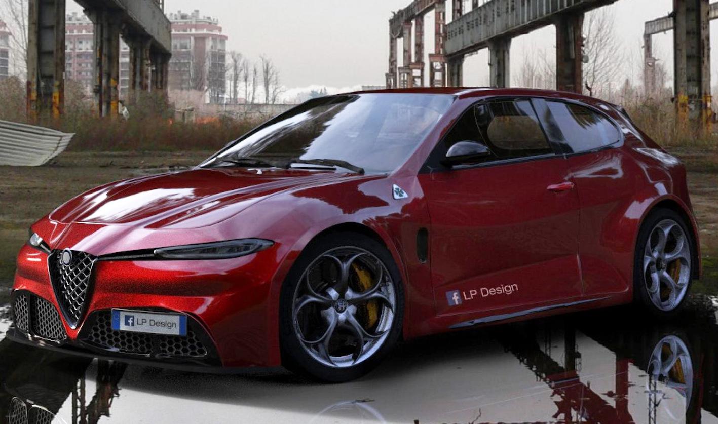 Alfa Romeo Giulietta Rendering