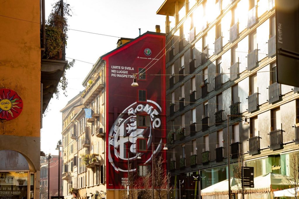 Alfa Romeo Street Art Milano: lo speciale murales in corso Garibaldi