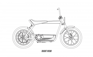 Scooter elettrico Harley-Davidson Concept