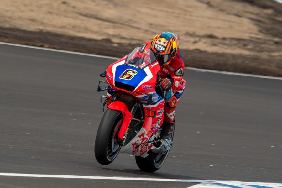 Test MotoGP: Honda al lavoro con Stefan Bradl