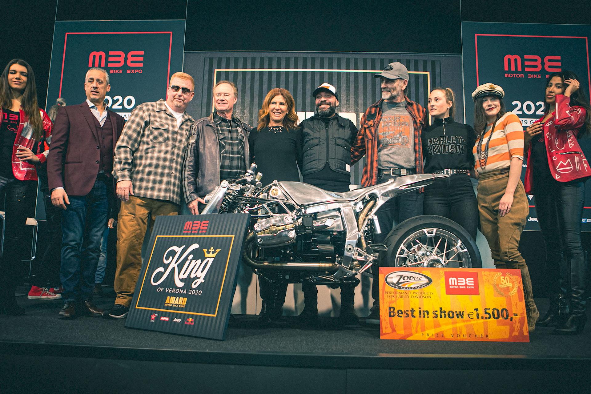 Motor Bike Expo 2020 bike show MBE Award Radikal Chopper BMW R 1100 S Ad Maiora