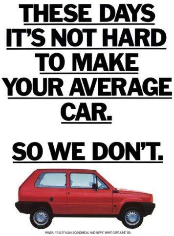 fiat panda pubblicità