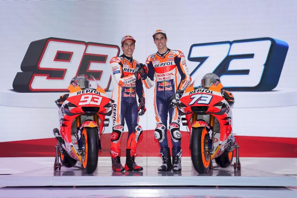 MotoGP, Repsol Honda 2020: I fratelli Marquez svelano la livrea della RC213V