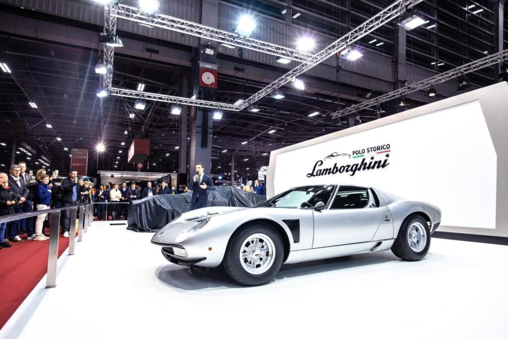 Lamborghini Miura SVJ: il raro esemplare esposto a Rétromobile