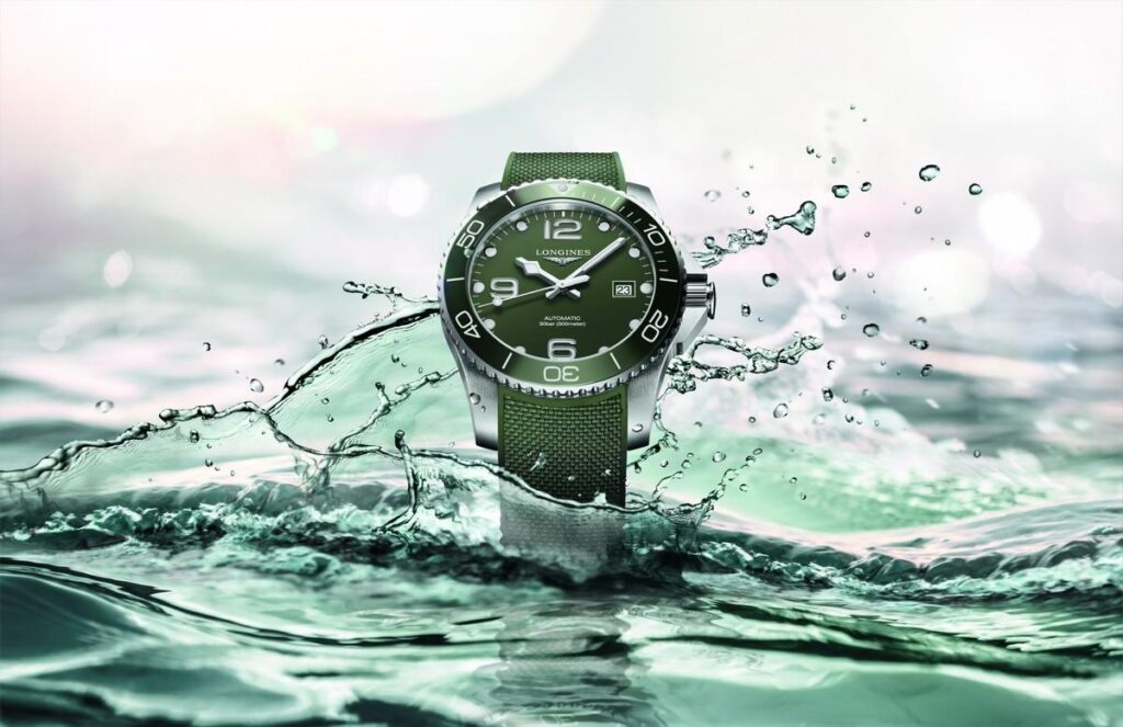 Longines HydroConquest 2020: le nuove varianti nei toni del verde