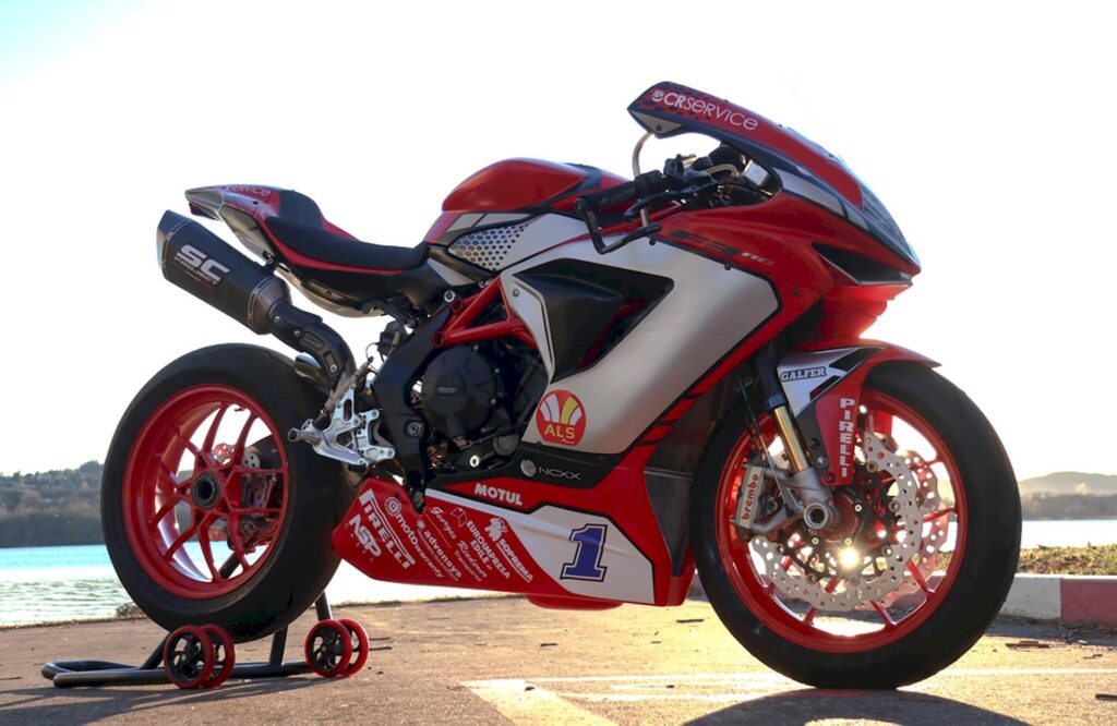 Supersport, MV Agusta Reparto Corse svela la livrea della F3 675 2020