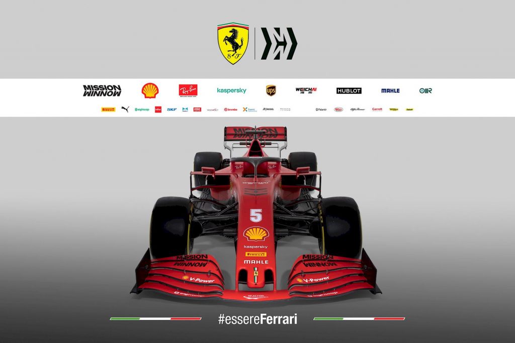 Ferrari SF1000: svelata a Reggio Emilia la nuova F1 di Leclerc e Vettel