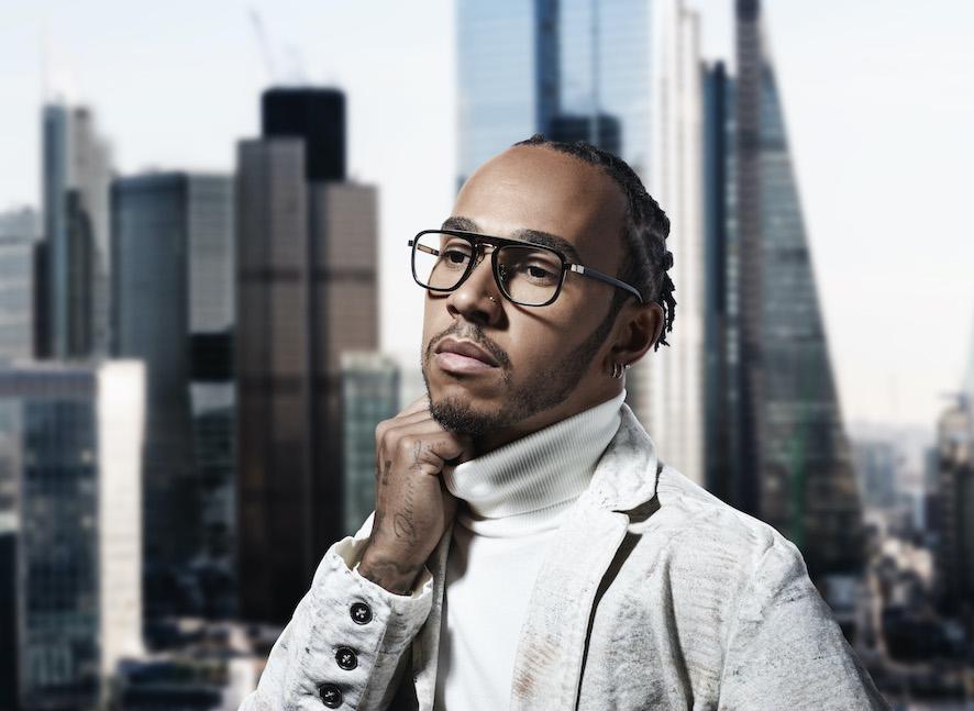 Lewis Hamilton occhiali primavera estate 2020 la campagna