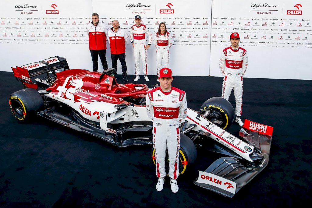 Alfa Romeo F1 2020: svelata a Barcellona la C39 di Raikkonen e Giovinazzi
