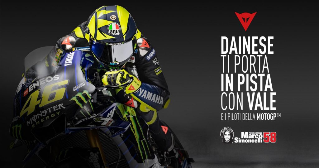 Dainese Riding Master: a Misano con Valentino Rossi e i piloti MotoGP
