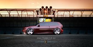 FIAT Uno Turbo Rendering