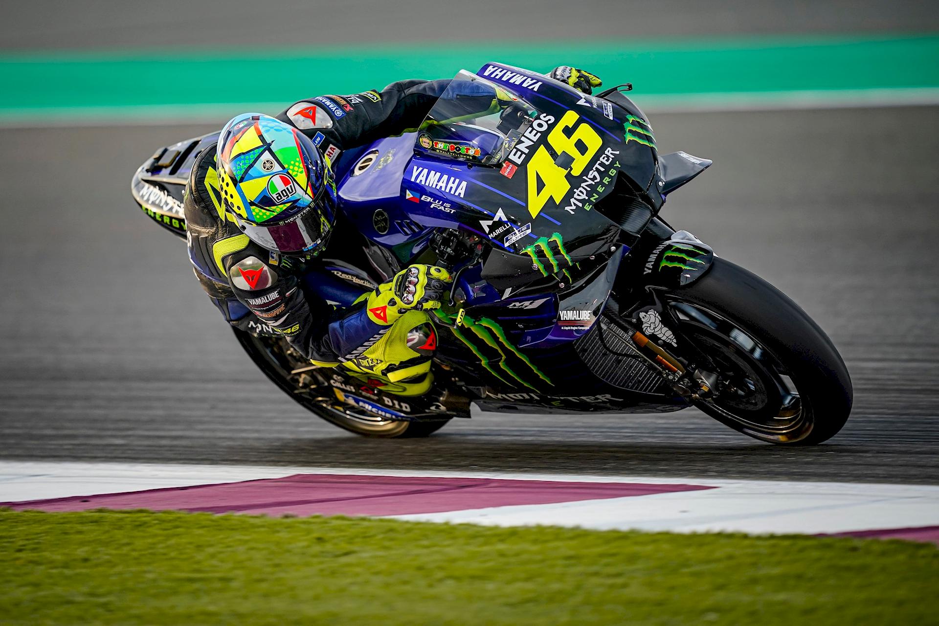 Valentino Rossi Test MotoGP Qatar