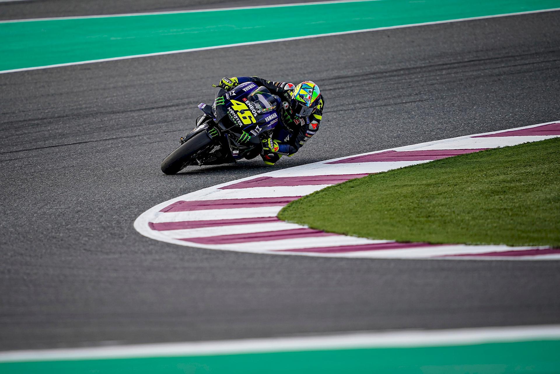 Valentino Rossi Test MotoGP Qatar