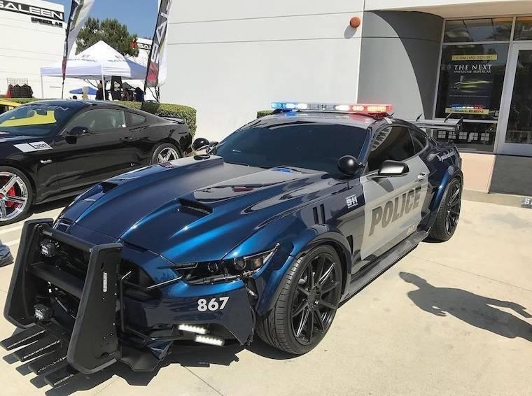 mustang polizia