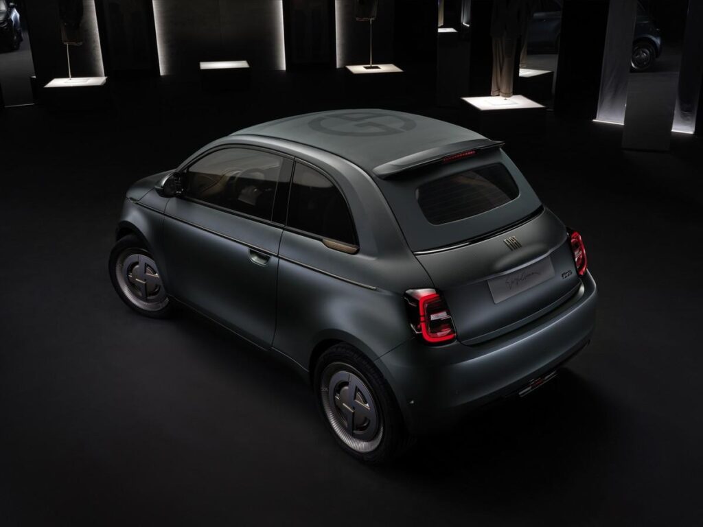 Fiat 500 elettrica Armani