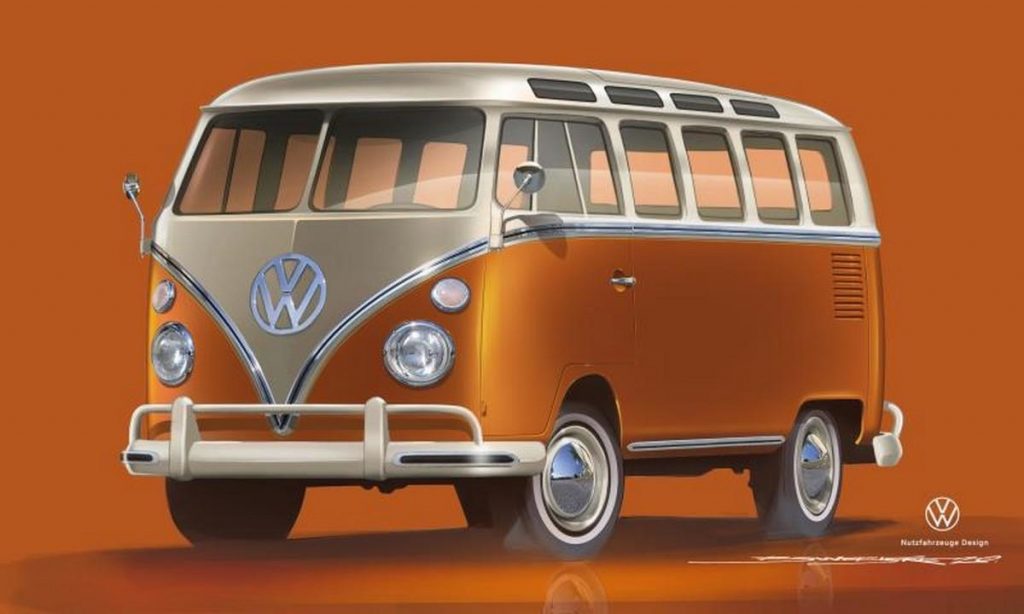Volkswagen e-Bulli 2020: il Samba Bus si guida senza emissioni