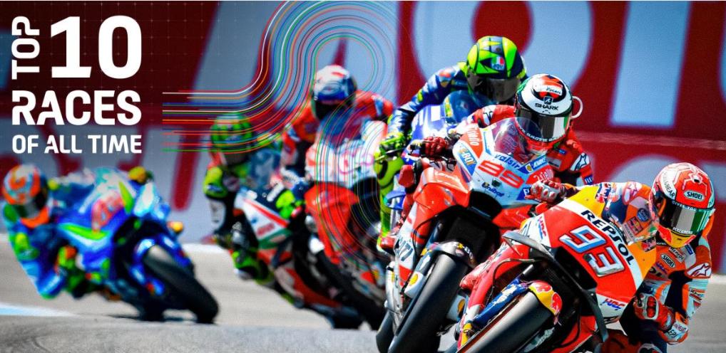 MotoGP, 10 tra le gare più belle della storia da vedere a casa