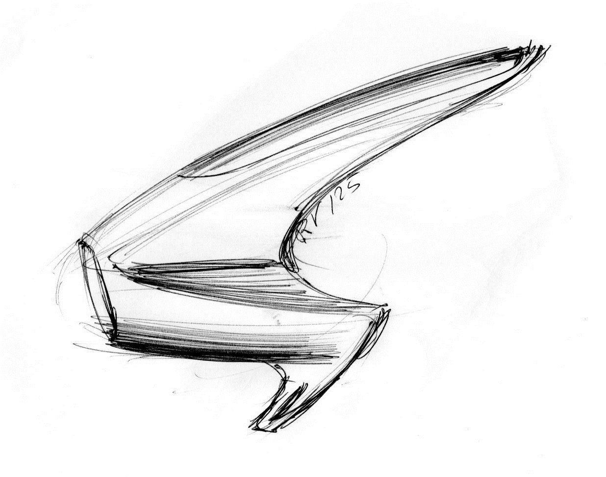 Gilera RV 125 disegno Paolo Martin