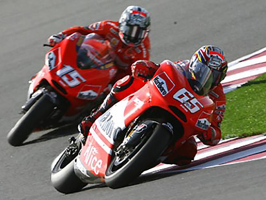 Loris Capirossi e Sete Gibernau MotoGP Qatar 2006