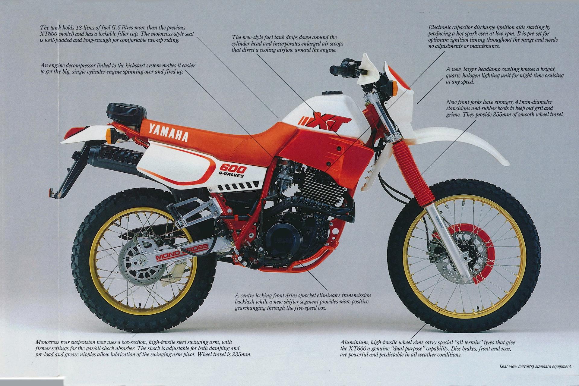 Yamaha XT600 2KF 1988