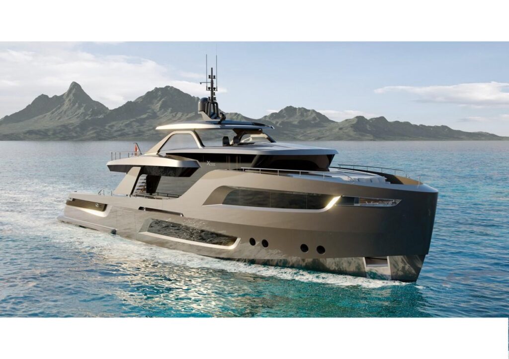 X-Treme X-105 yacht: il nuovo progetto firmato Holterman Shipyard