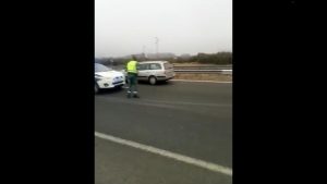 Spagna contromano in autostrada