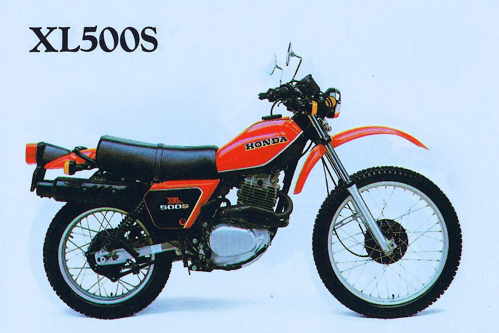 Honda XL500S 1981