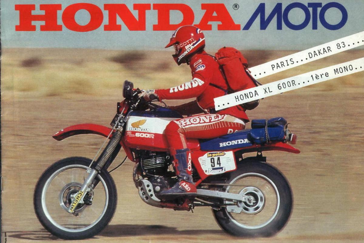 Honda XL600R Paris-Dakar 1983