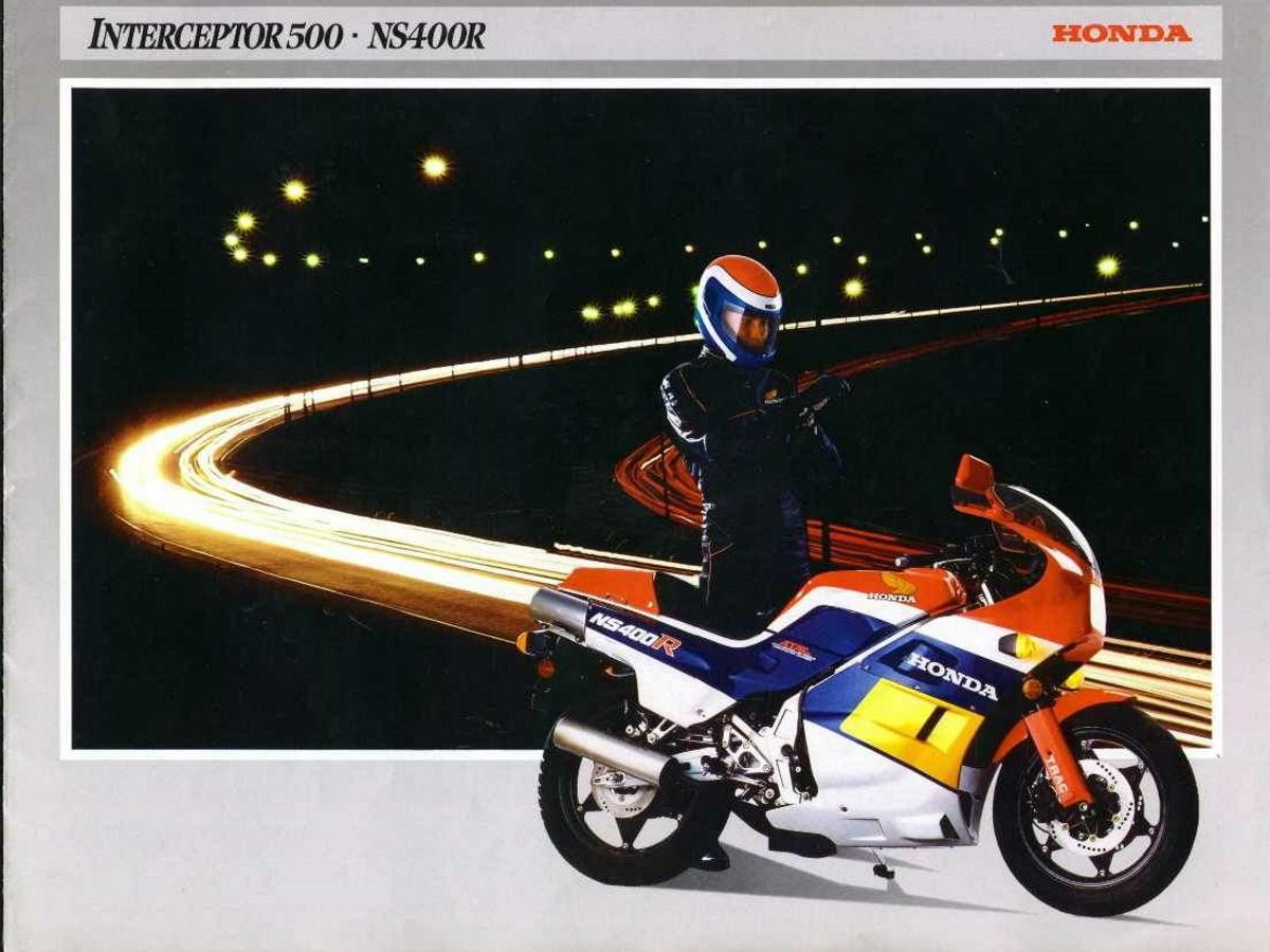 Honda NS400R 1985 brochure