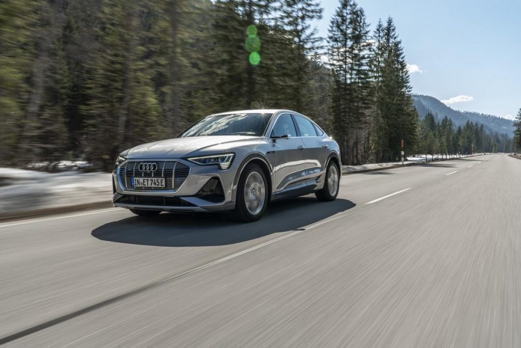 Audi e-tron Sportback aerodinamica: soluzioni tecniche all’avanguardia