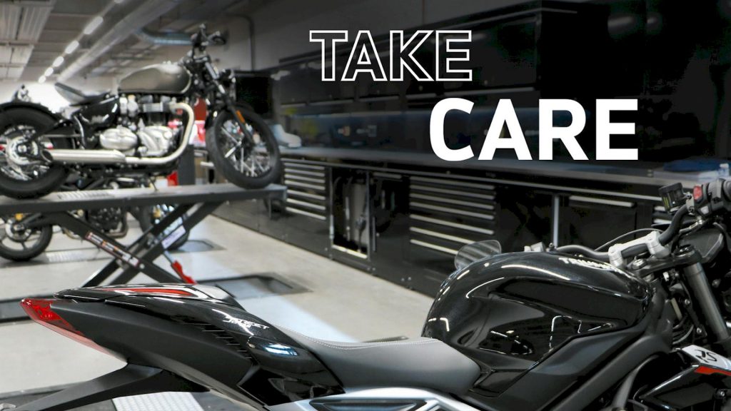 Triumph Take Care, nuovi programmi di manutenzione per tipo di moto e km percorsi