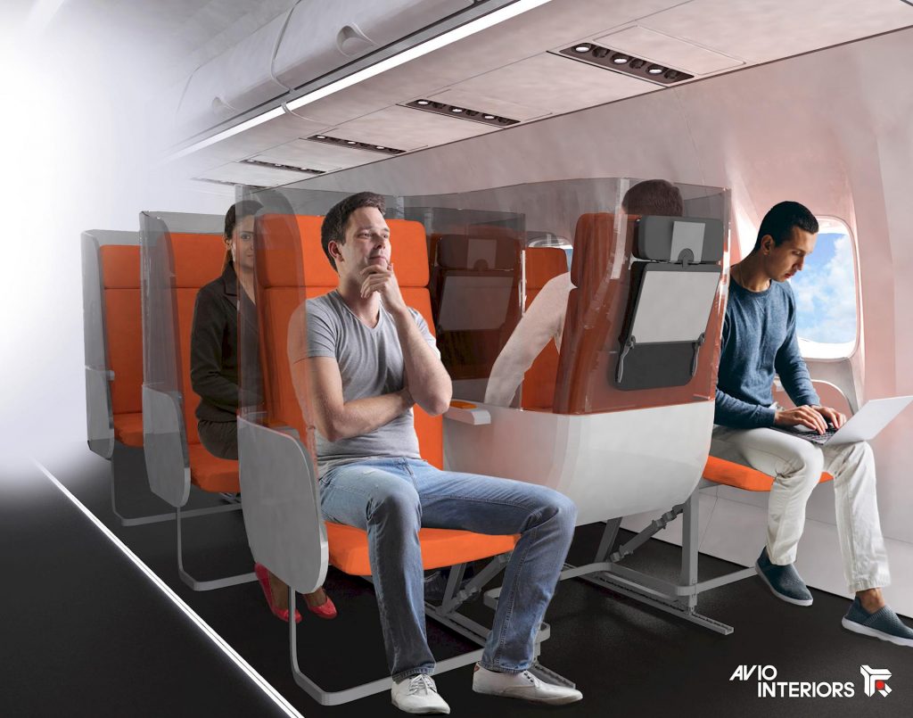 Aviointeriors: come saranno i sedili sugli aerei di linea nel dopo COVID-19