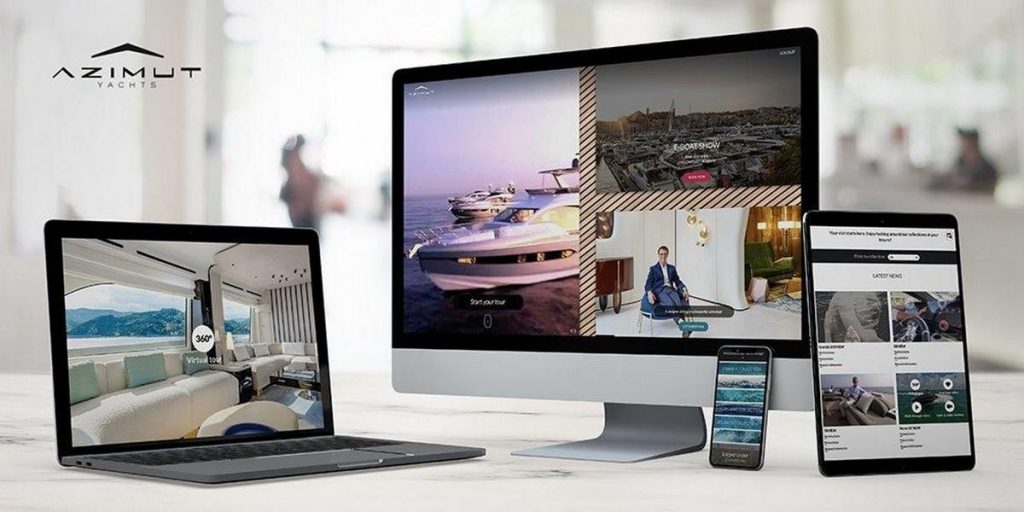 Azimut Yachts Virtual Lounge: e-boat show e dirette live
