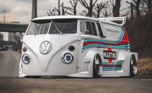 Volkswagen Bulli Martini Rendering