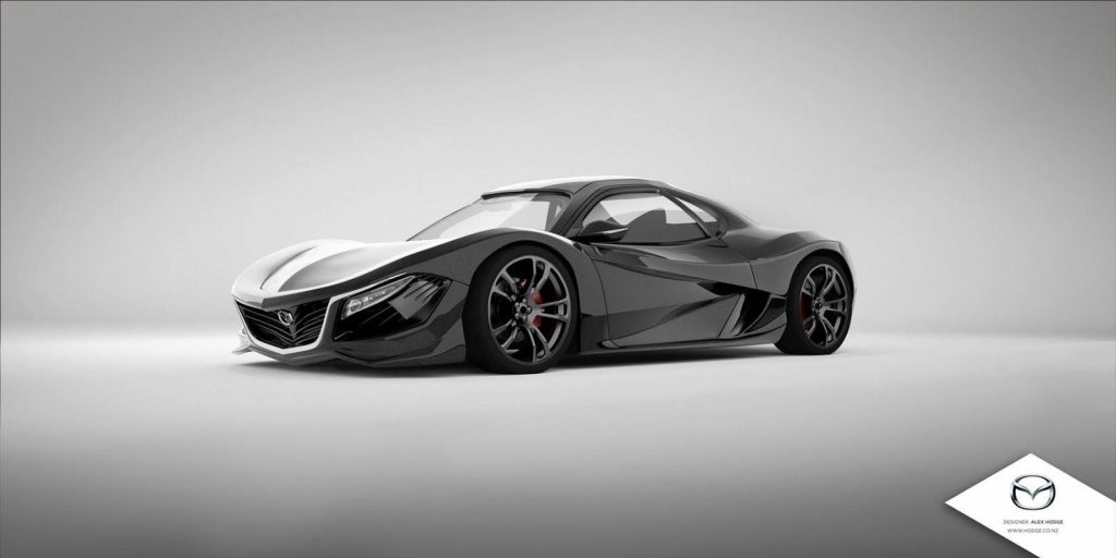 Mazda RX-9 Rendering: una RX-7 con il kodo design