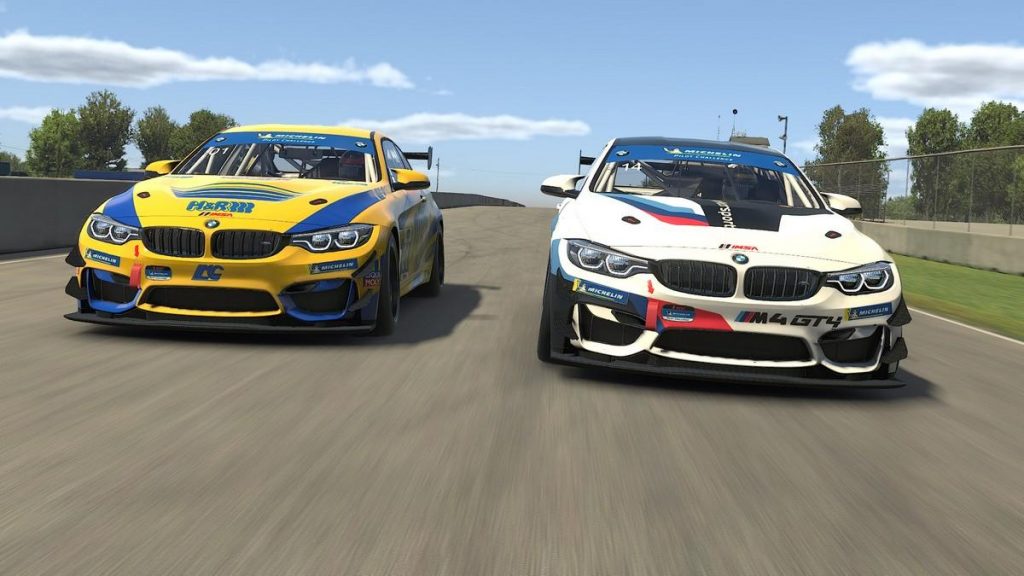 BMW M4 GT4 virtuale: realistica fin nei minimi dettagli