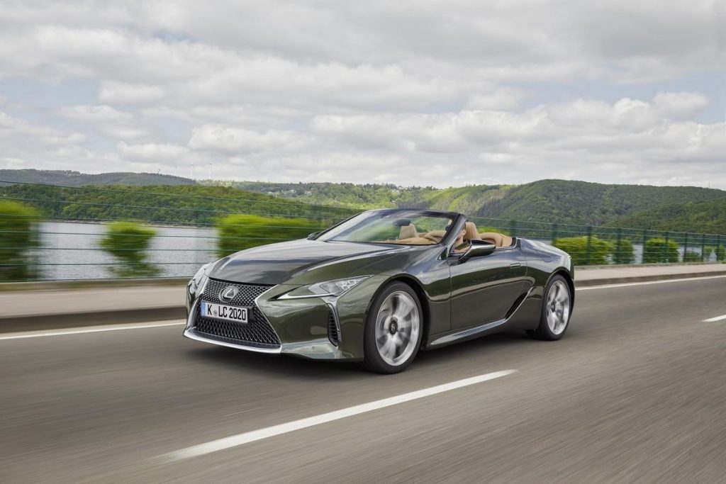 Lexus LC 500 Convertible 2020: un’inebriante sonorità