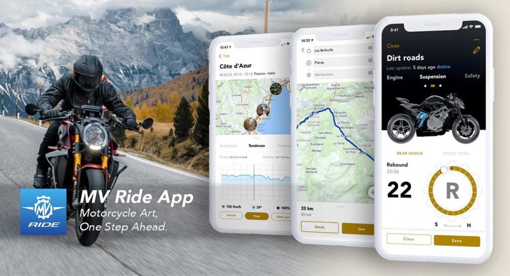 MV Ride App di MV Agusta: cos’è e come funziona