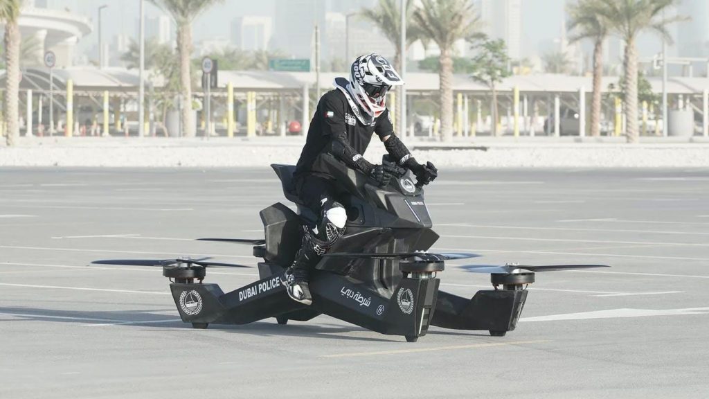 hoverbike polizia dubai