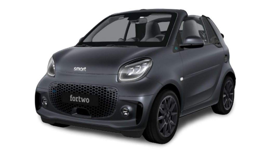 Nuova Smart fortwo EQ 2020: parisblue e suitegrey, le special edition