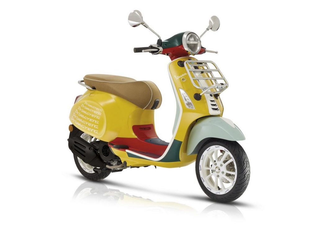 Vespa Primavera Sean Wotherspoon 2020: un’esplosione cromatica in stile anni ’80