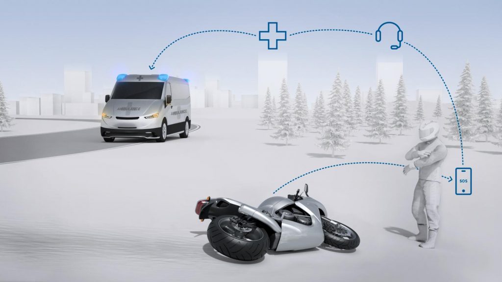 Incidenti in moto 2020: Bosch Help Connect, il sistema di chiamata d’emergenza